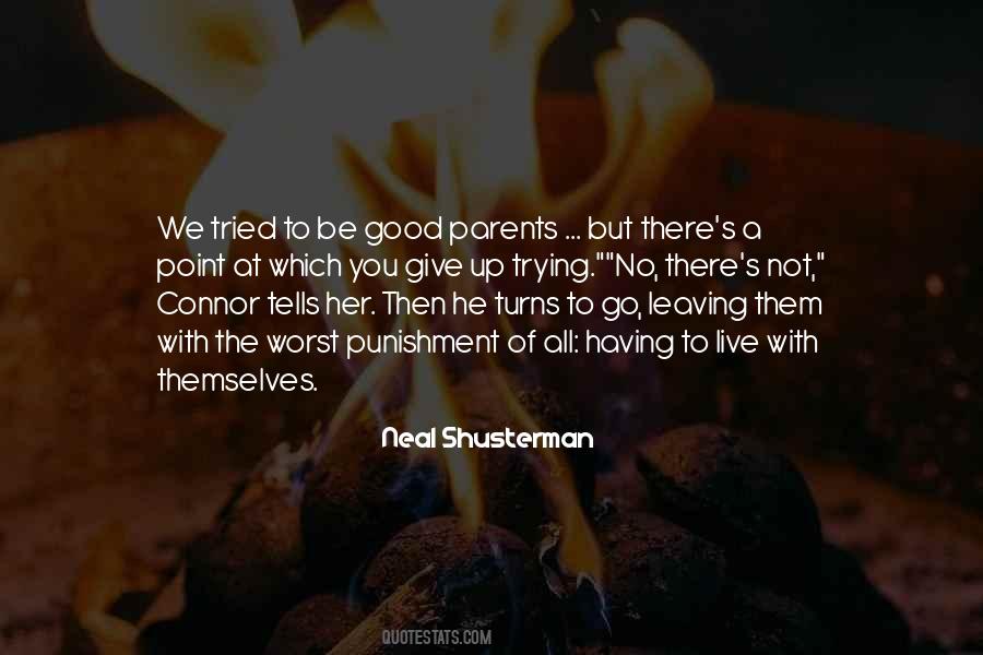 Quotes About Parents Leaving #359747