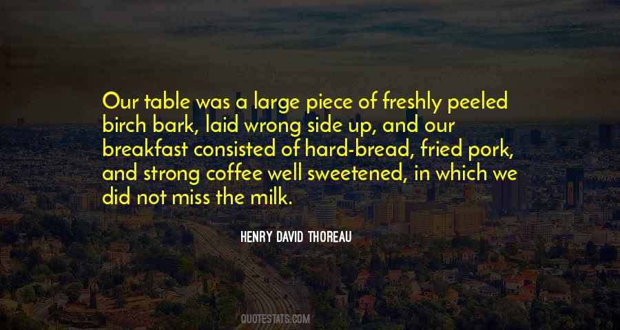 Quotes About Milk And Coffee #1016860