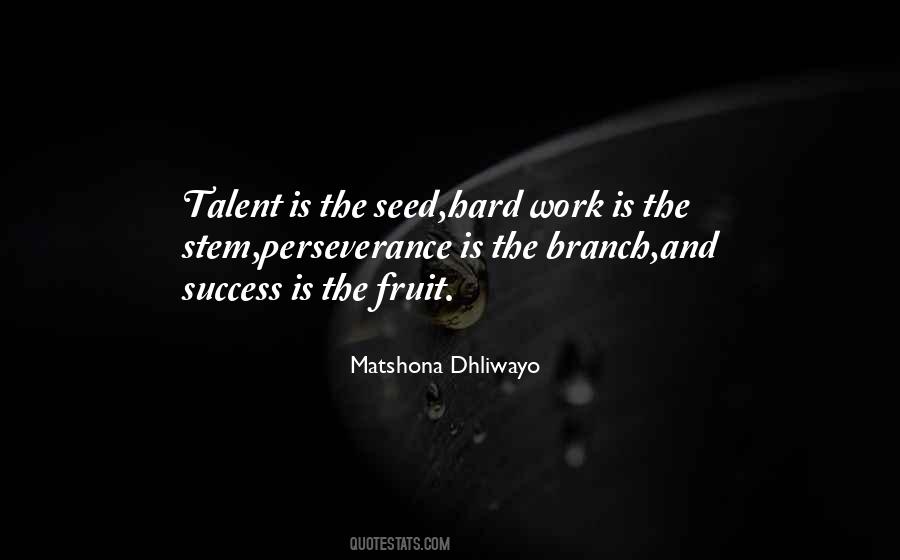 Quotes About Success And Hard Work #288094