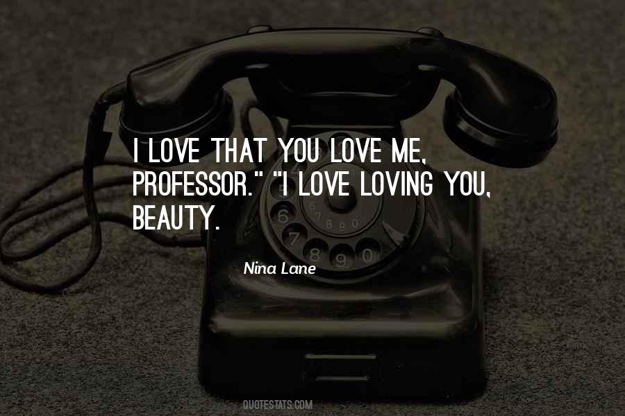 Quotes About Love Loving You #88222