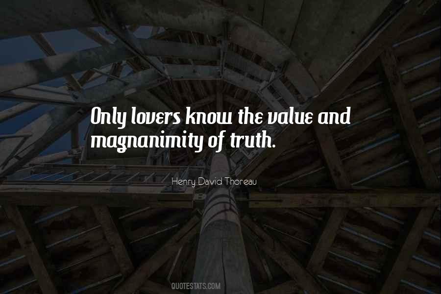 Quotes About Magnanimity #1650875