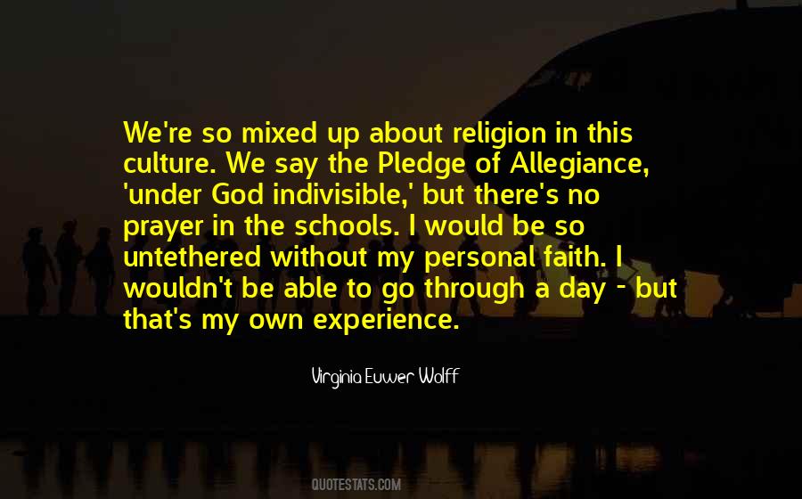 Quotes About Under God In The Pledge Of Allegiance #302276