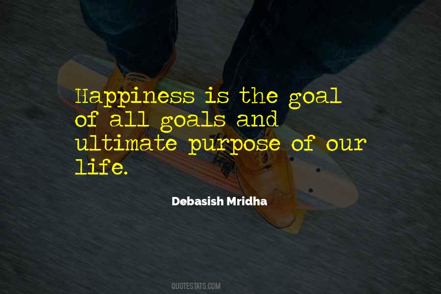 Ultimate Purpose Quotes #242091