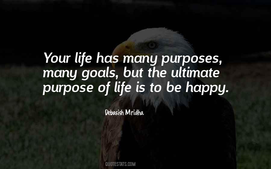 Ultimate Purpose Quotes #751404