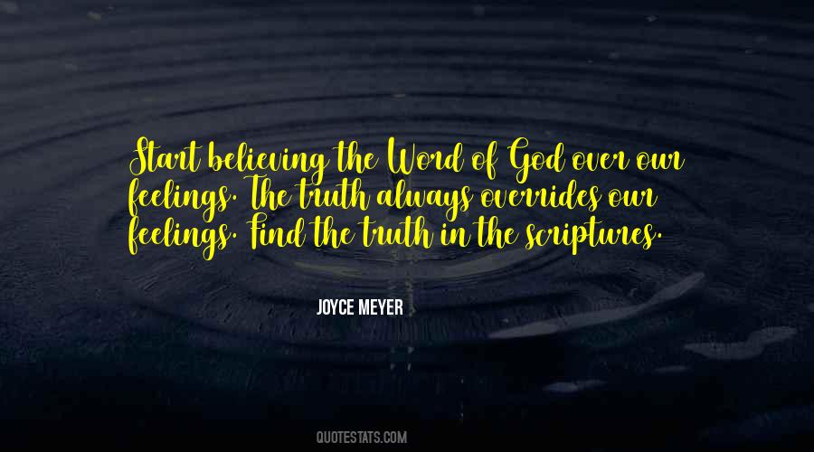 Believing In Truth Quotes #886715