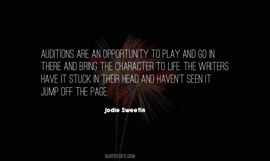 Opportunity To Play Quotes #1267459