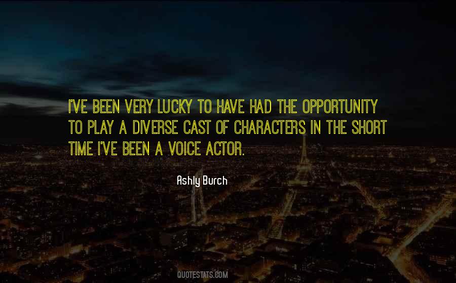 Opportunity To Play Quotes #1553034