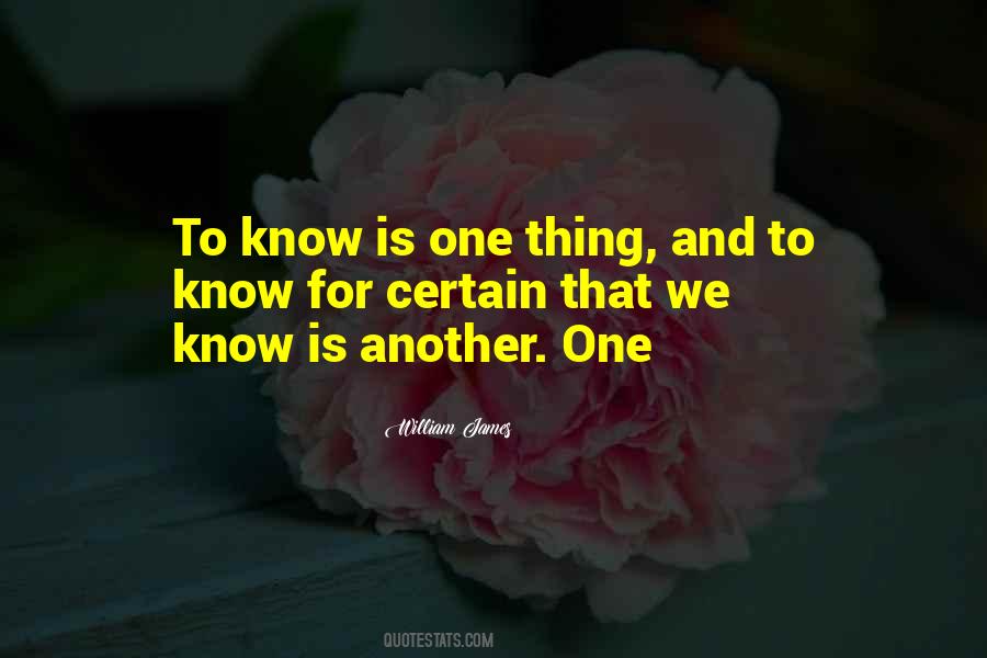 Know Is Quotes #1779982