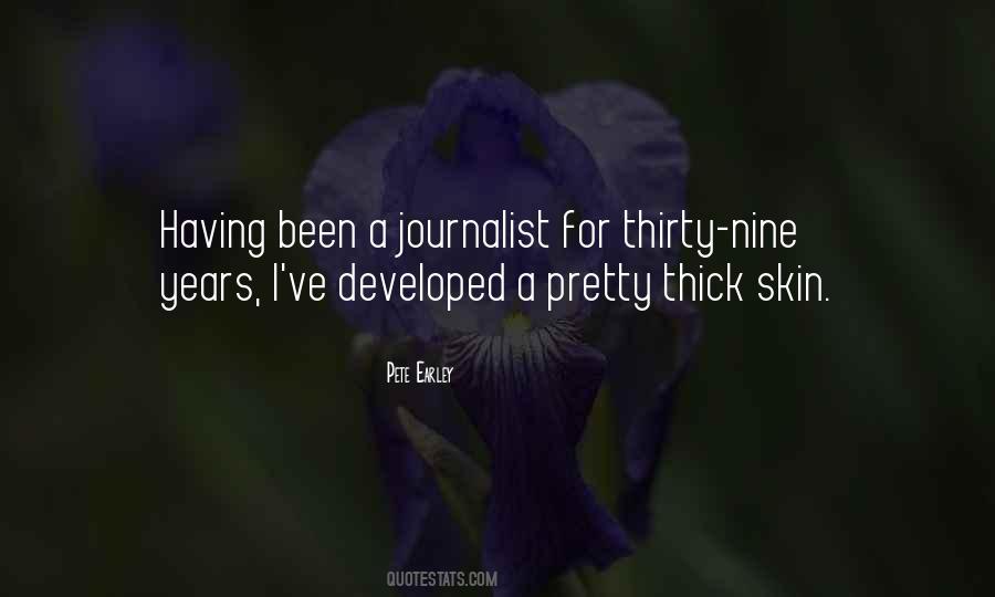 Having Thick Skin Quotes #1278249