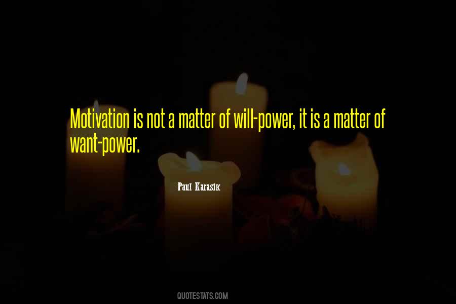 Will Power Quotes #1764607
