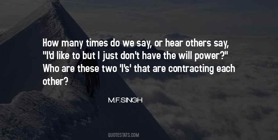 Will Power Quotes #828018