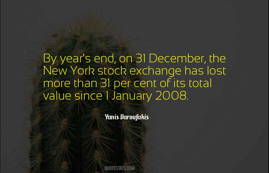 Quotes About The Year's End #249570