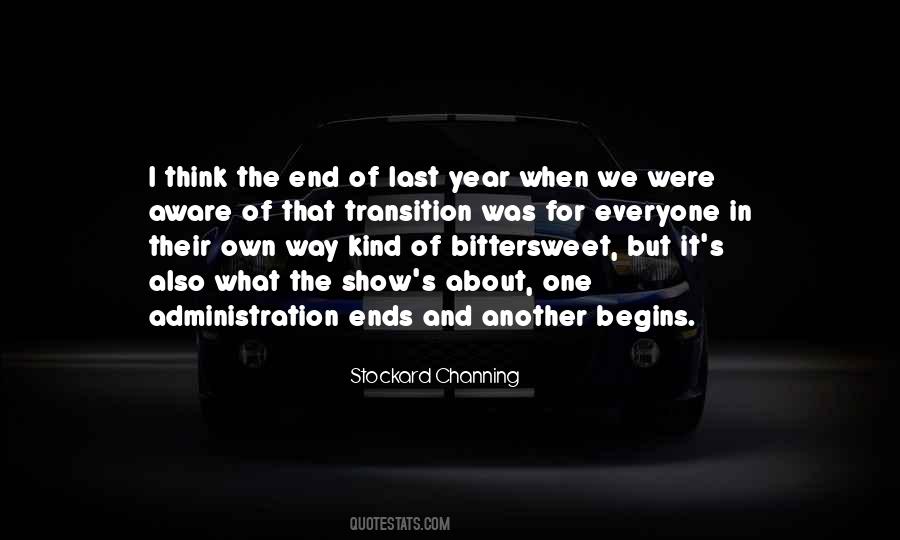 Quotes About The Year's End #486069