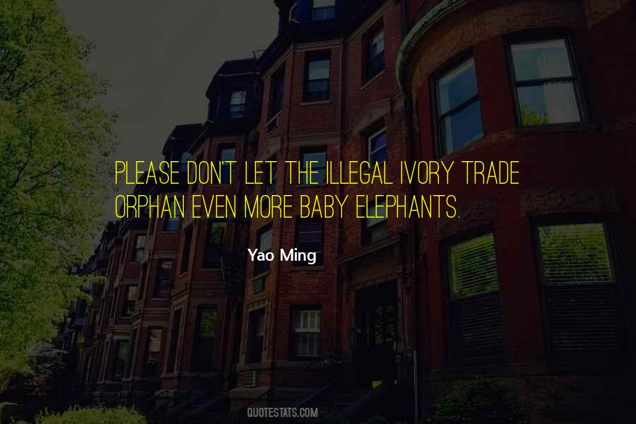 Quotes About Ivory Trade #1770666