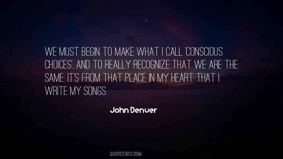 Songs From The Heart Quotes #1842593