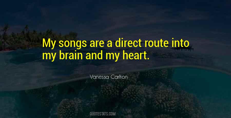 Songs From The Heart Quotes #217120
