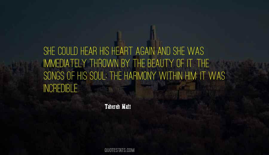 Songs From The Heart Quotes #438910