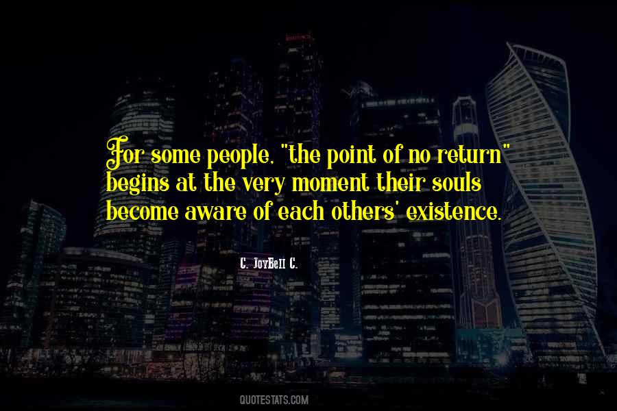 Quotes About No Return #1832492