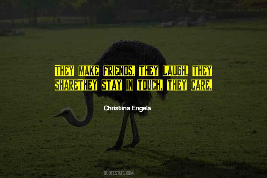 Stay In Touch Quotes #2685