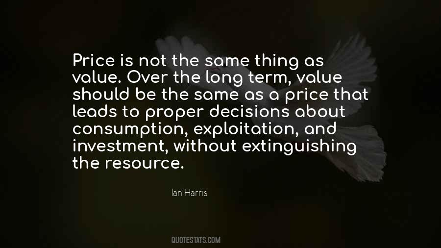 Quotes About Value And Price #1392856