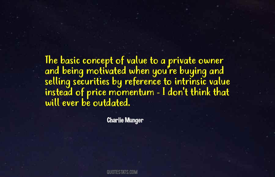 Quotes About Value And Price #1779855