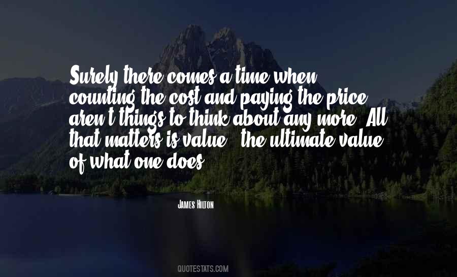 Quotes About Value And Price #901258
