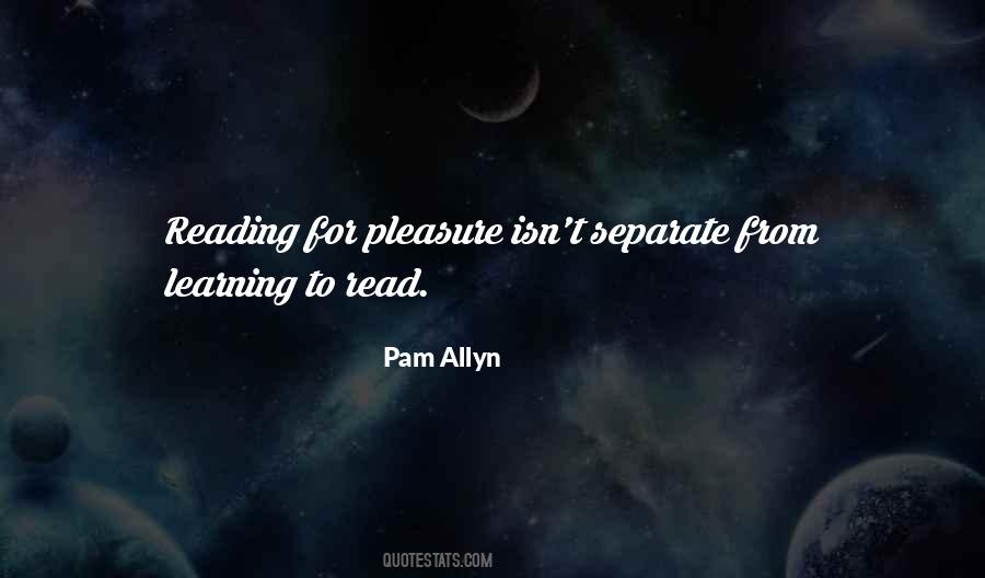 Quotes About Learning To Read #1215844