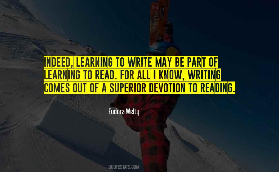 Quotes About Learning To Read #1491285