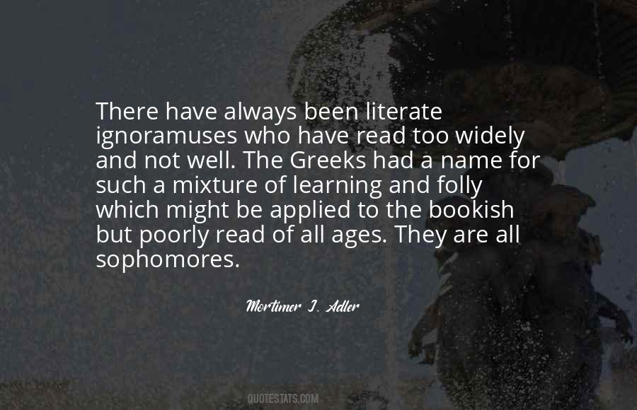 Quotes About Learning To Read #248080