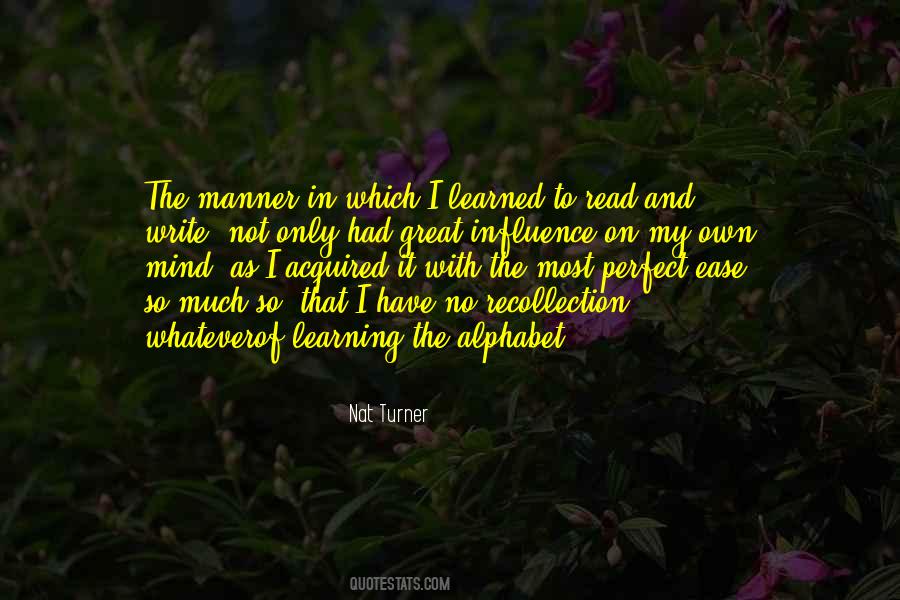 Quotes About Learning To Read #542707