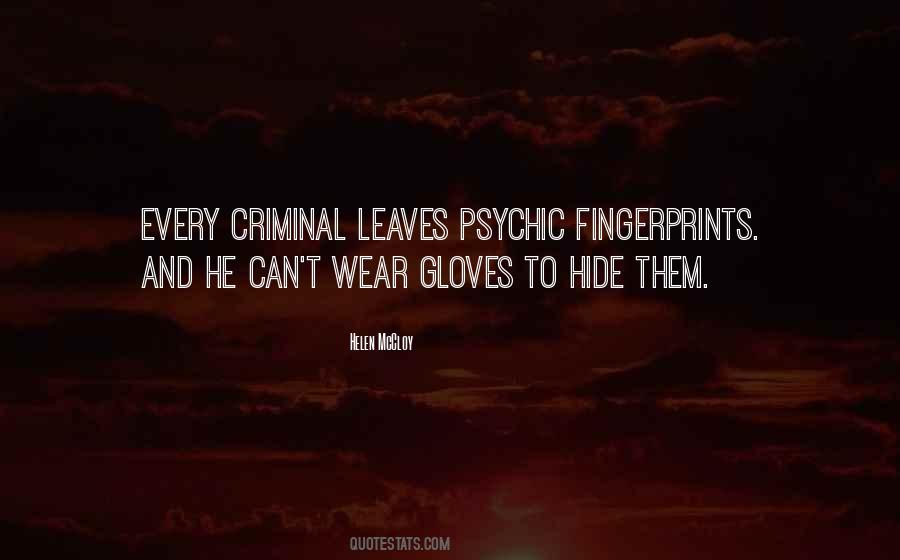 Quotes About Gloves #1457593