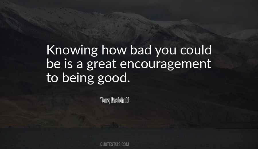 Quotes About Being Good #1662573