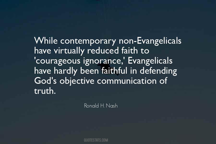 Quotes About Evangelicals #1463355