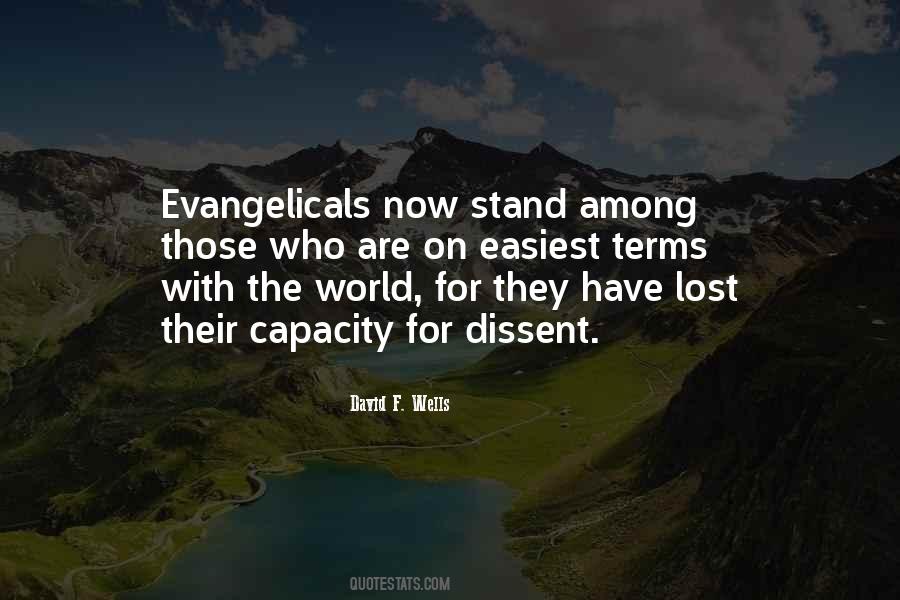 Quotes About Evangelicals #258665