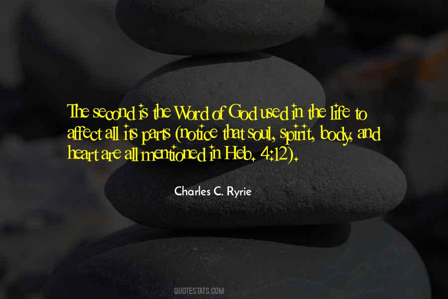 Quotes About Body Soul And Spirit #894001