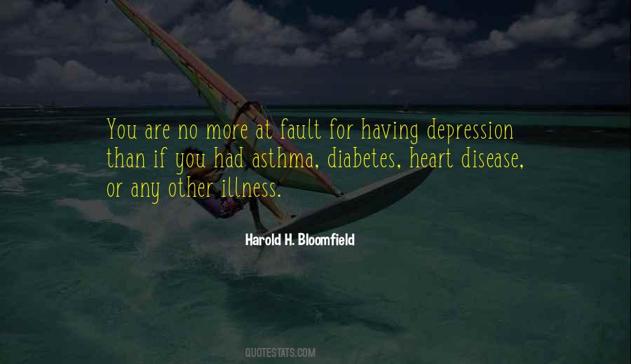 Having Diabetes Quotes #1740494
