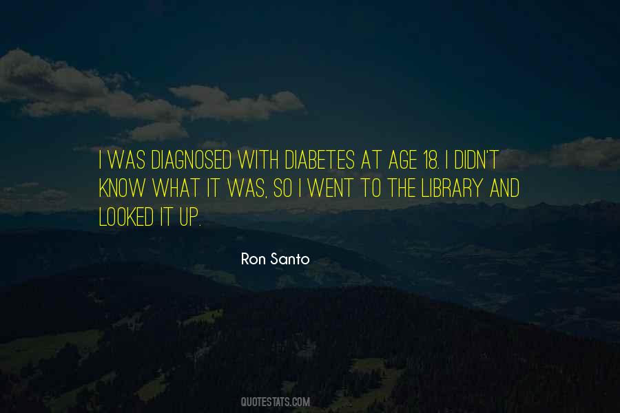 Having Diabetes Quotes #192874