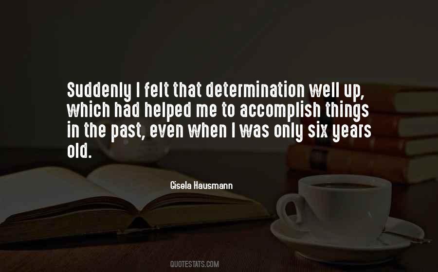 Quotes About Determination #1636959