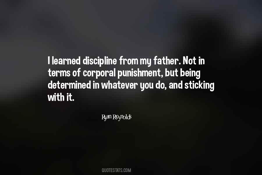 Quotes About Discipline And Punishment #1783838