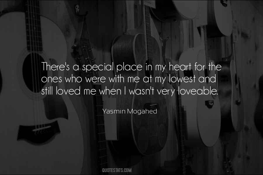 Quotes About A Place In My Heart #476873
