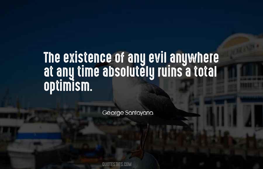 Quotes About The Existence Of Evil #1054508