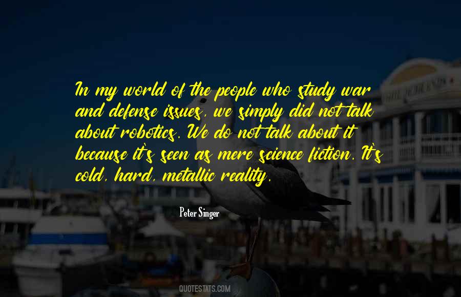 Reality Of War Quotes #1175787