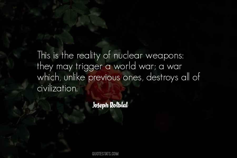 Reality Of War Quotes #1659198