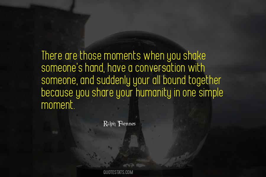 Quotes About Simple Moments #1102430