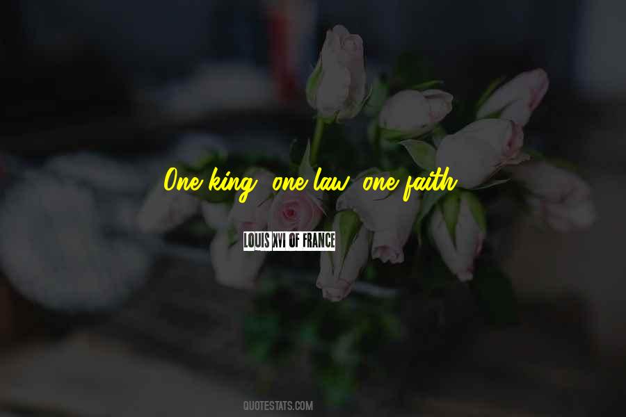 One Faith Quotes #1162968