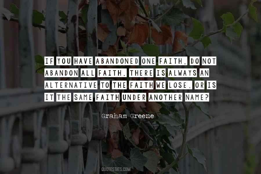 One Faith Quotes #754919