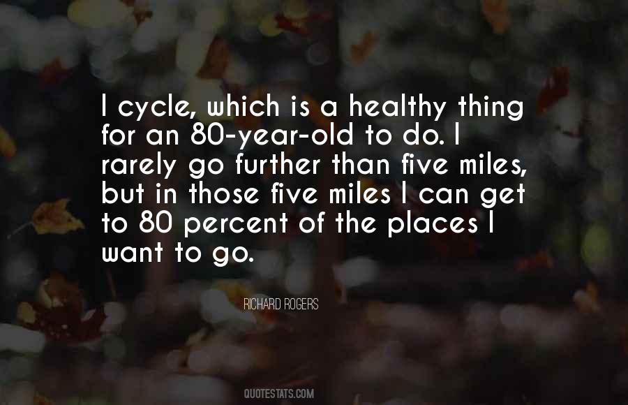Quotes About Miles To Go #733045