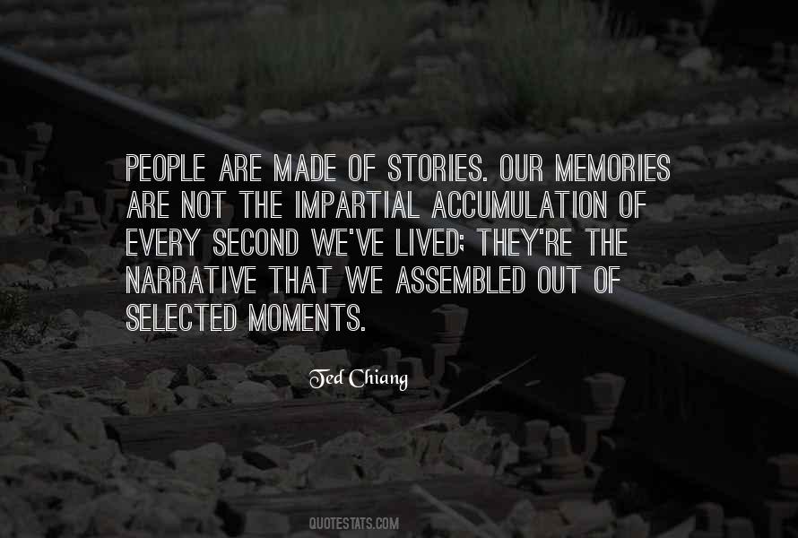 Our Memories Quotes #1196098
