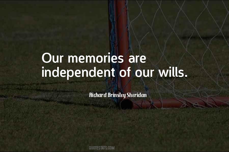 Our Memories Quotes #1220416