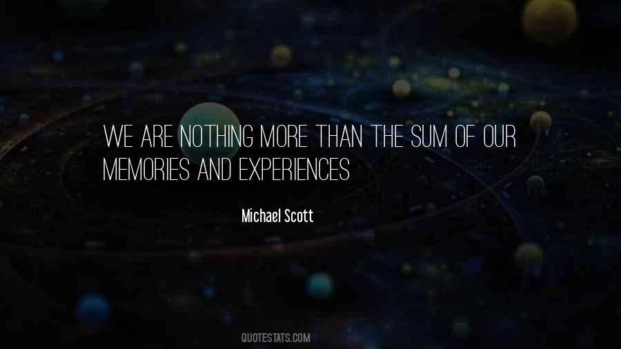 Our Memories Quotes #1543448